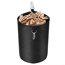 AiQInu porta mollette bucato da esterno, per riporre fino a 200 mollette, borsa per mollette da bucato per interni ed esterni