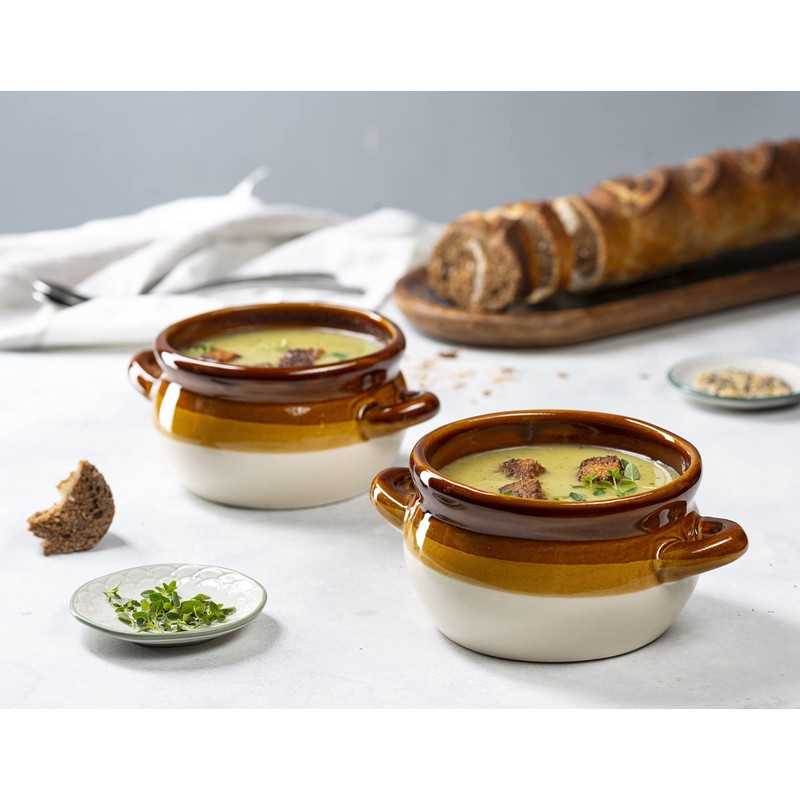 KooK French Onion Soup Bowl, French Onion Soup, Crock, Oven