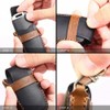 Leather Key Cover Remote Fob Case Holder Fit For 2017-2021