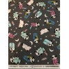 Robert Kaufman Robt Kaufman Flannel Fabric Snow Snuggles Pandas on