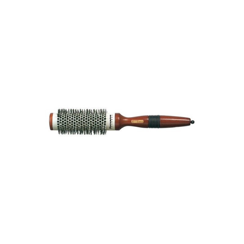 'Hair Force Rosewood Ceramic 33/Round Brush 51 mm/Pack of 1