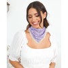 3Pcs Floral Hair Bandanas Head Kerchief for Women Girls Chiffon