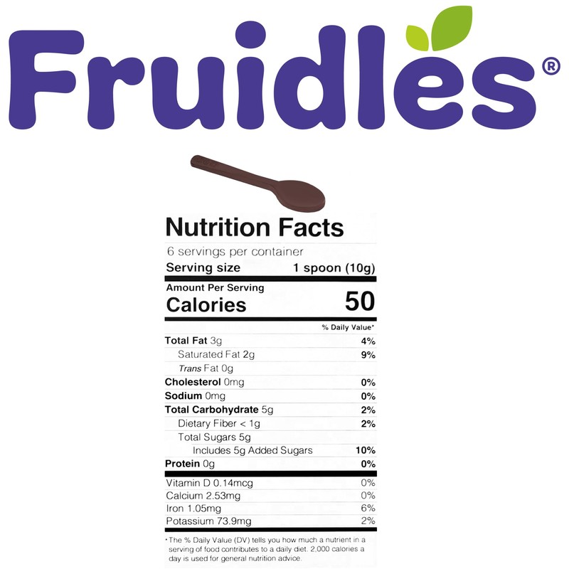 Fruidles Dark Chocolate Spoons, Candy Hot Chocolate Stirring, Gourmet Cocoa