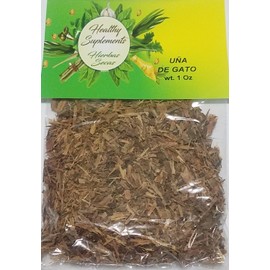 Healthy Supplements Uña de Gato/Cat's Claw Bark (Hierba-Tea) 1oz