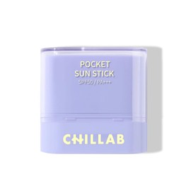 Chillab Pocket Sun Stick SPF 50 PA Proteccin Solar Porttil Hidratacin y Cuidado de la Piel Ideal para Rostro y Cuerpo Control de Brillo Acabado Mate  