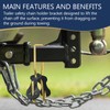 EAORBD 45807 Trailer Safety Chain Holder for Trailer Chain Holder