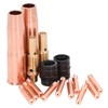 16Pcs MIG Welding Gun Accessory Kit Tip Nozzle Diffuser Adapter