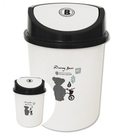 5L Round Household Waste Bin Bathroom Waste Bin