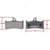 SOMMET Bicycle Disc Brake Pads for Shimano XT M775 /