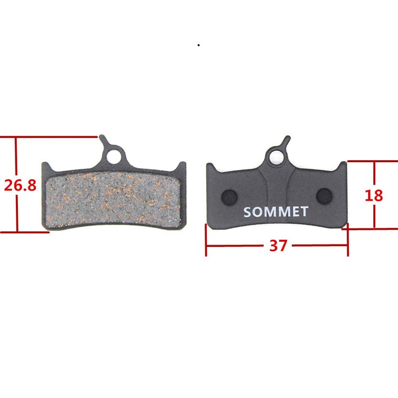 SOMMET Bicycle Disc Brake Pads for Shimano XT M775 /