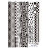 Nail Sketch Nail Water Decal Pop Art, 588 Dot Pattern, 1 Piece / 네일스케치 네일 워터데칼 팝 아트, 588 도트 패턴, 1개