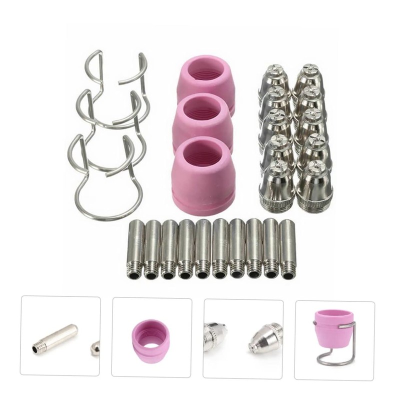 SHINEOFI 1 Set Plasma Cutter Accessories Kit for Welding Torch