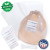 Poultry Shrink Bags (13x20) Zip Ties and Labels, 3 MIL,