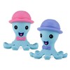 Nuby Silly Silicone Octopus Teethe with Soothing Massaging Bristles For