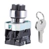 Jeanoko Key Switch ZB2-BE101 Oxidation-Resistant Key Switch + Key Conversion