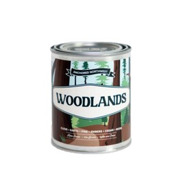 Anchored Northwest - Woodlands Scenic Route Candle, Half Pint (8 oz), 50-Hour Burn