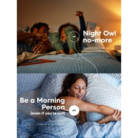 C by GE A19 C-Sleep Smart LED Light Bulb by GE Lighting, 2-Pack, Works with Alexa