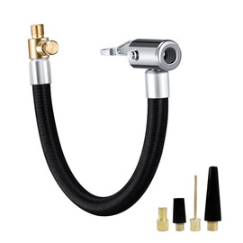 Wootap Tyre Inflator Replacement Hose Valve Extension Air Hose Adapter Inflation Tubes for Pump of Bicycle Motorcycle Car Tyres (23.5 cm)