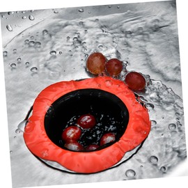 Operitacx 4Pcs Plastic Sink Strainer Clogging Kitchen Filter with Flower Design Durable and Easy to Clean for Drains Hair and Residue Catcher