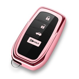 ZSPDACC for Toyota Key Fob Cover 2025 2026 2024 2023 Car Key Case Camry Corolla Crown Signia Grand Highlander Sequoia Tundra Venza Land Cruiser 4 Buttons