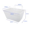 White Kids Metal Wire Cycling Basket Junior Bike Bicycle Girls