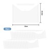 Vxcbad Pack of 30 A4 Lever Arch Files - Transparent