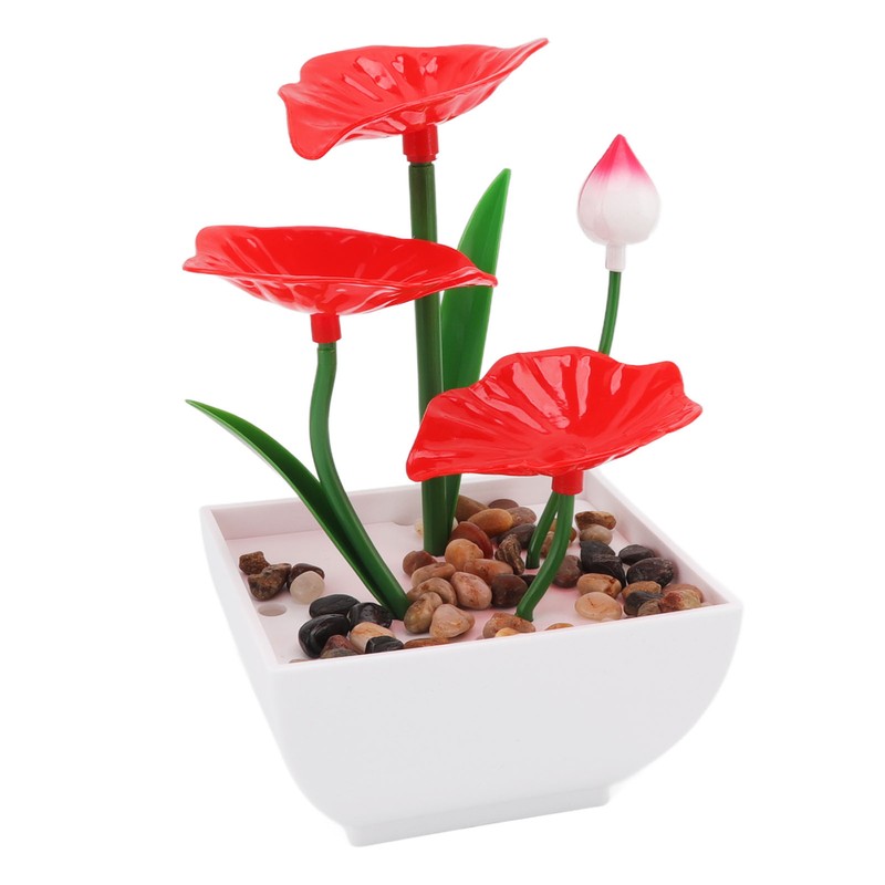 Desktop Fountain Ornament Indoor Small DIY Tabletop Circulating Waterfall Decoration