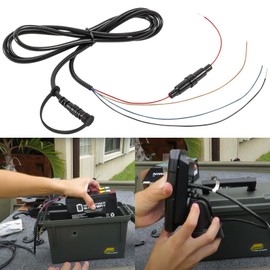 010-12199-04 4-Pin Power Cable Quick Connect Adaptor Fits for Echo, Striker Plus, Striker Vivid, Striker 4, Fishfinder, Echomap