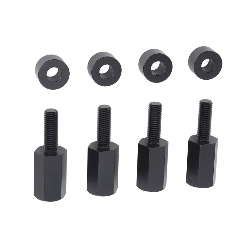4Pcs Seat Lift Mount Kits 2 Inch Black Reliable Rugged