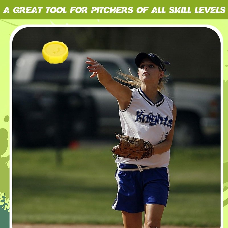 Hollowfly Softball Spinner Fastpitch Softball Spinner 12 Inches Softball Training