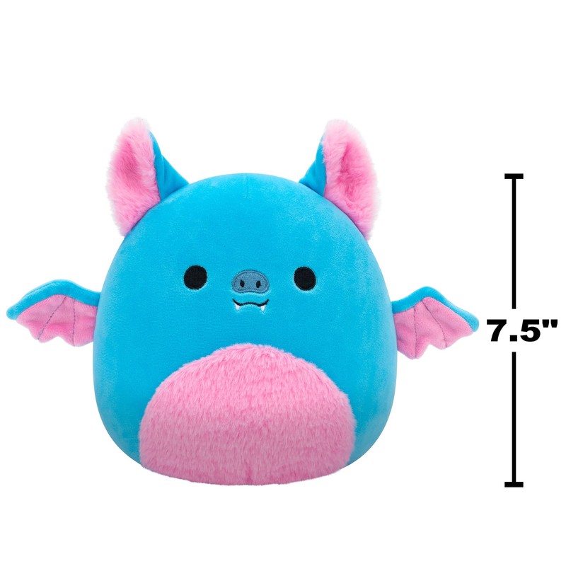 Squishmallows Original 7.5-Inch Boyle the Blue Fruit Bat