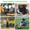 Smartmak Portable Sauna Chair, Fast Folding, with High Back Support