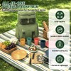 Hap Tim Large Picnic Basket Backpack for 4 with Insulated