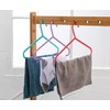 DIVCHI 20 Pack Children's Hanger Plastic Tubular Kids Hangers Non