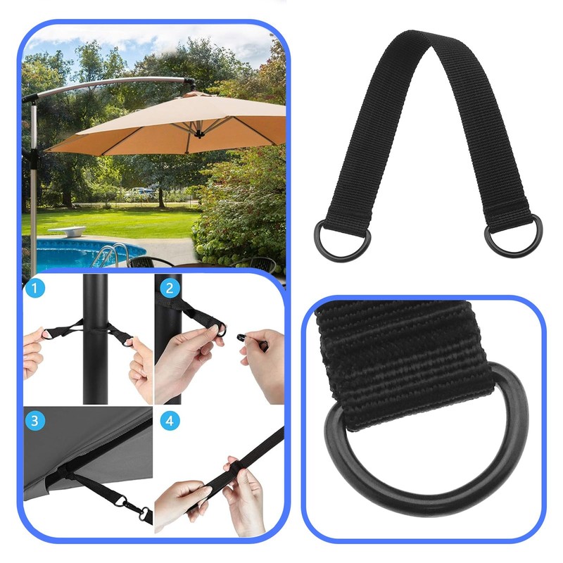 SG Store Set of 4 Fixed Straps Wind Protection for
