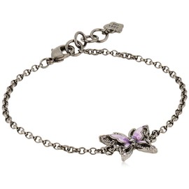Anna Sui SAMB0842LSXV Butterfly Chain Bracelet, Metal, No Gemstone