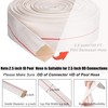 Backwash Hose 2.5"ID x 100ft Swimming Pool Discharge Hose Heavy