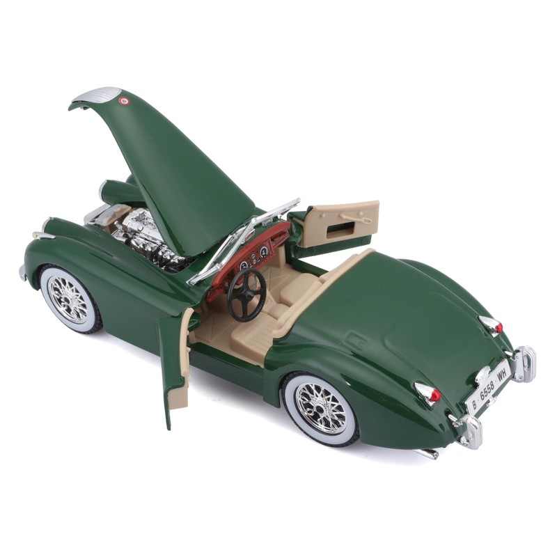 Burago Jaguar 1/24 JAGUAR XK120 CABRIOLET 1953 (Green)