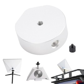 Starlink Mini Tripod Adapter, Aluminum Alloy Tripod Mount for Starlink Mini, 1/4-20 and 3/8-16 Threads, Starlink Mini Accessories, Use with Pipe Adapter