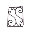 4 Cast Iron Antique Style Brackets with Plant Hooks Garden