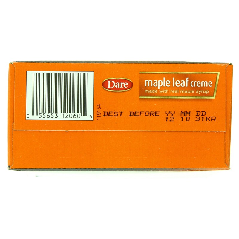 Dare Cookies, Maple Leaf Creme, 10.6 Oz