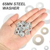 PATIKIL M6x14x1.2mm Flat Washers 50Pcs 65Mn Steel Belleville Spring Disc