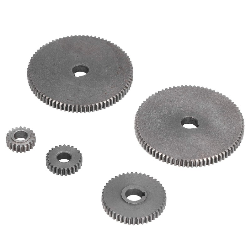 5Pcs Lathe Gear Metal Mini T80 T45 T25 T20 Accessory