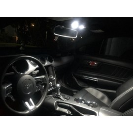 Alla Lighting 4pcs Super Bright 6000K White 2825L W5W 194 LED Bulbs for Front Side Marker License Plate Parking Map Dome Light Lamps for 2011 2012 2013 2014 2015 2016 2017 Caprice