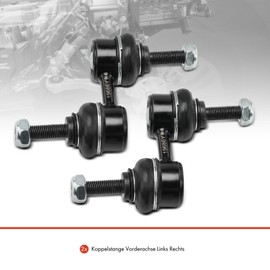 Frankberg 2 x Front Axle Coupling Rod Compatible with Civic VI Coupe EJ EM1 1.6L 1999-2000 CR-V I RD 2.0L 1995-2002 Civic VI Hatchback EJ EK 1.4L-2.0L 1995-2001 Replace# 51320S04003