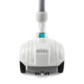 INTEX 28007E ZX50 Suction-Side Above Ground Automatic Vacuum Pool Cleaner: For Smaller Pools – Cleans Pool Floor – Removes Debris – Removable Filter Tray – 21ft Tangle Free Hose