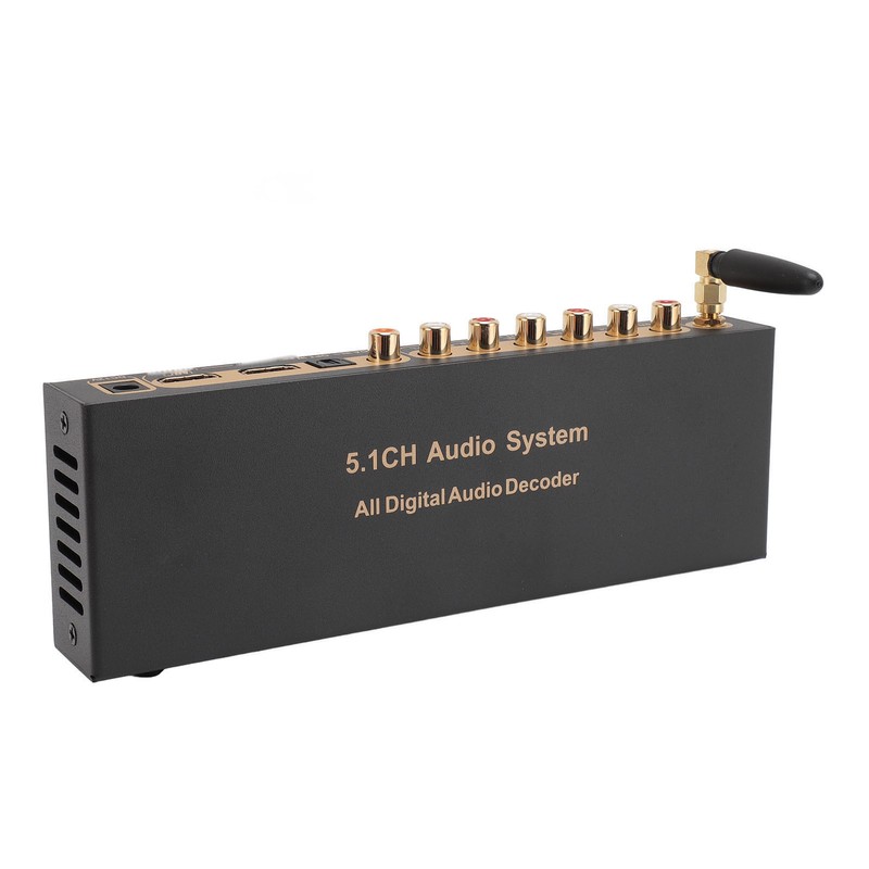 5.1 Channel Sound Decoder 192Khz/24Bit HD Multimedia Interface 4K ARC