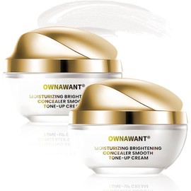 Crema De Maquillaje, Hidratante, Iluminadora, Correctora, Suave Y Tonificante (2 Unidades)