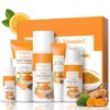 ARCHIDATE Turmeric Vitamin Skin Care Kit Moisturizes Skin