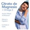 Citrato De Magnesio + Omega3 | 160 Capsulas De 1g